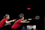 Gentagelse. Christinna Pedersen og Joachim Fischer fotograferet ved Denmark Open for en uge siden, hvor de også besejrede det kinesiske par i finalen. 