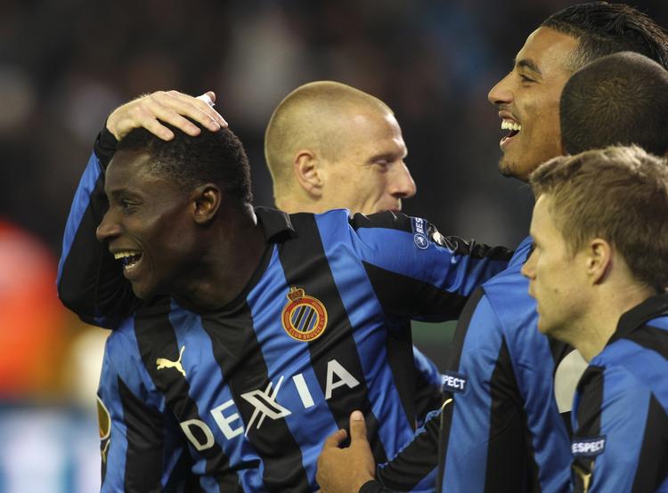 Trænerfyring. Club Brugges spillere  har ikke haft meget at juble over den seneste måned. 