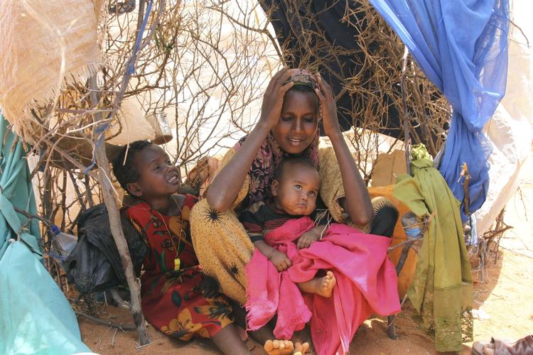 Flygtninge. Måneders tørke har drevet millioner på flugt på Afrikas Horn. 