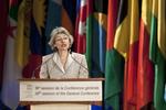 Håb. UNESCO's generaldirektør Irina Bokova åbner agenturets 36. generalforsamling i Paris. 