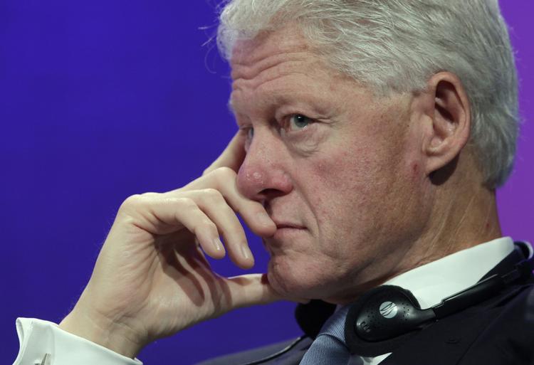 Støtte. Sygdom i Hillary Clintons familie, forhindrer hendes mand Bill i at besøge Danmark. 