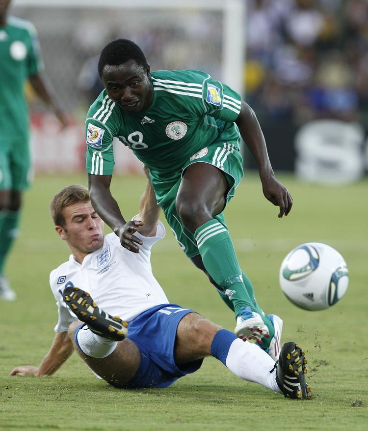 stjernefrø. Nigerianeren scorede ved U20-VM bl.a. mod England. 