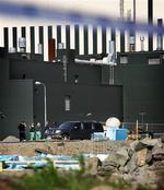 Atmokraftværk. Sverige har ti reaktorer i drift på tre atomkraftværker. Her er det værket i Oskarshamn. Derudover producerer Sverige strøm fra værkerne  Forsmark  og Ringhals. 