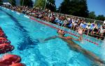 Tilskuermagnet. Selv til en åben træning trækker 29-årige Ian Thorpe masser af tilskuere. 