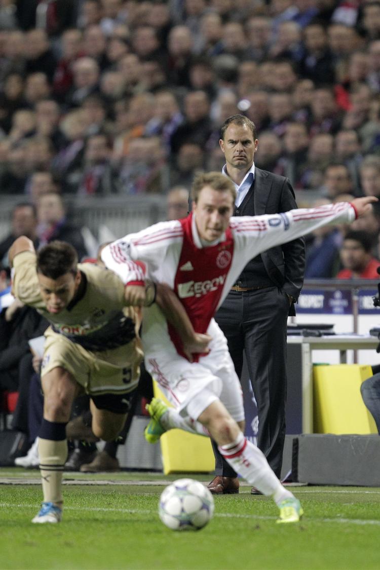 oplæggeren. Ajaxtræner Frank De Boer konstaterede fra sidelinien, at hans unge dansker, Christian Eriksen, var den store kreatør i sejren over Dianmo Zagreb. 