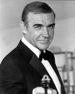 En ung Sean Connery som James Bond. 