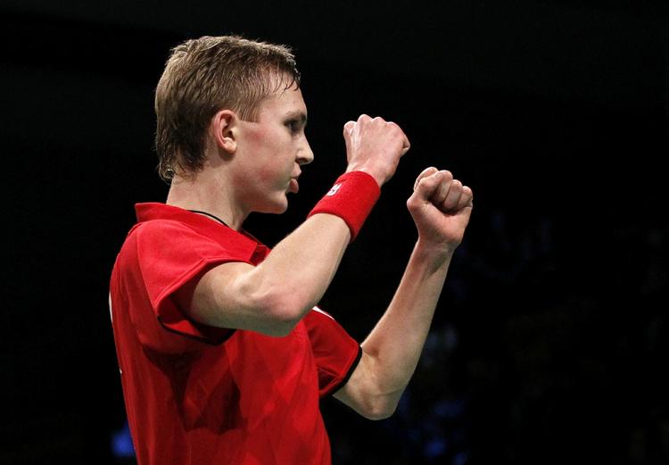 SUVERÆN. Uden at have været i nærheden af at tabe et sæt i sine første tre kampe er Viktor Axelsen klar til kvartfinalen i sit VM-forsvar. 