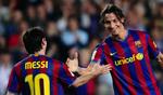 holdkammerater. I FC Barcelona spillede Zlatan Ibrahimovic sammen i en sæson med Lionel Messi og de andre »skoledrenge«. 