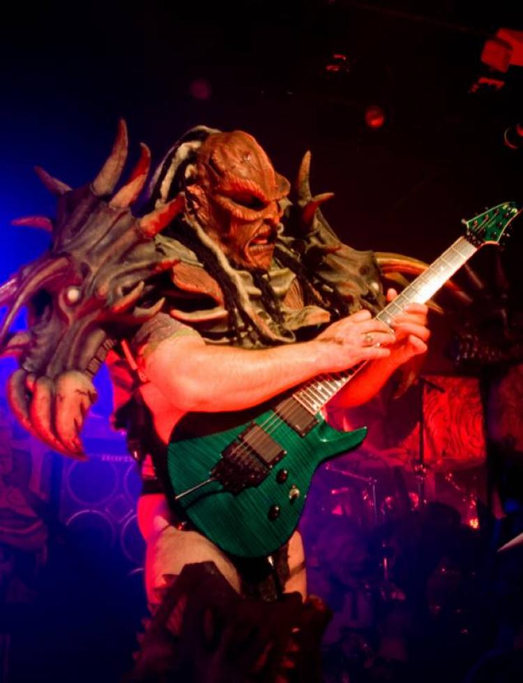 Gwar. Cory Smoot har været Flattus Maximus siden 2002. 