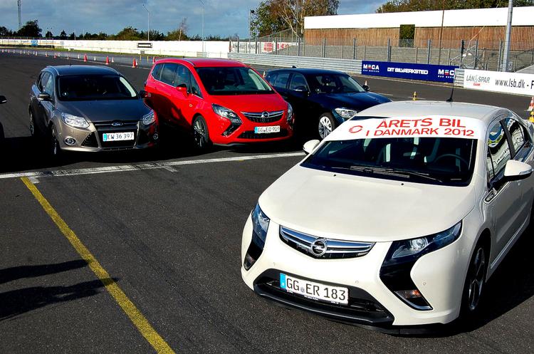 Hædret. Opel Ampera er netop kåret til Årets Bil i Danmark 2012 – trods prisen. 