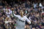 hattrick. 1-0, 4-1 og 5-1 scorede Cristian Ronaldo til mod Osasuna. 