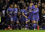 mål. Gareth Bale scorede endnu en gang, da Tottenham slog Fulham. 