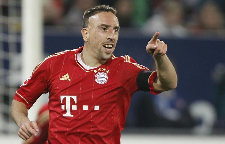 2-0. Trods målet til 2-0 af Franck Ribery var Bayern München ved at miste point i dag. 