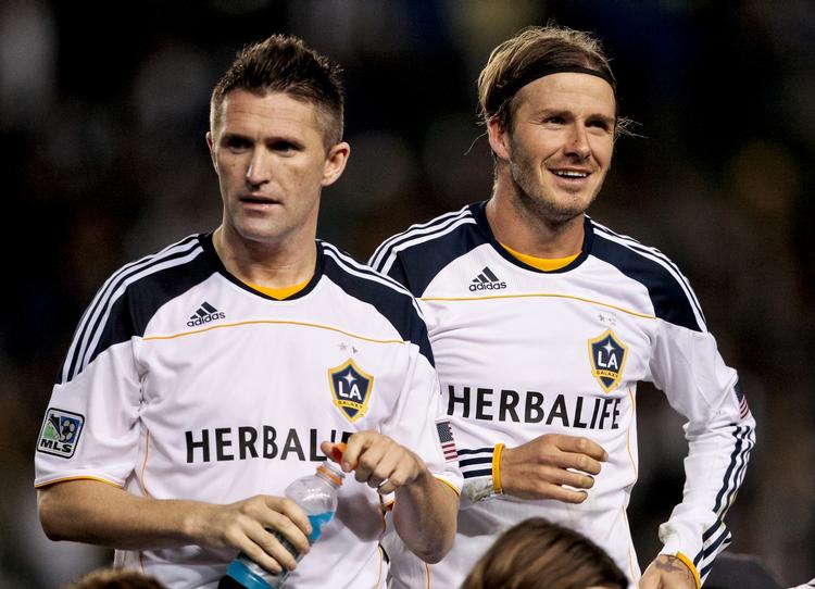 Afgørende. To stjerner i karrierens efterår, Robbie Keane (t.v.) og David Beckham, er klar til at spille om MLS-trofæet. 