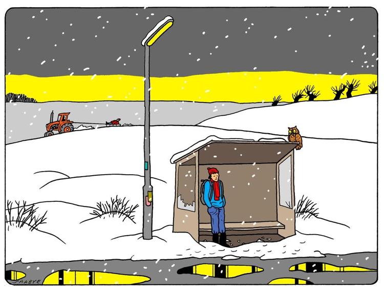 Tegning: Jørgen Saabye 