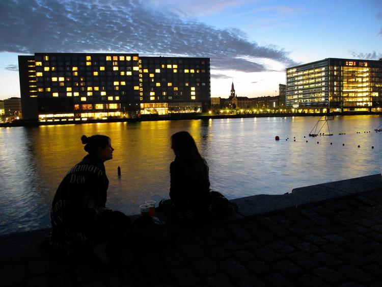 Travlhed. De københavnske hoteller nød godt af den store sportsbegivenhed. 