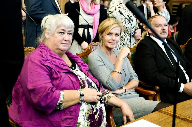 UENIG. Thyra Frank og Liberal Alliances holdning til den statsfinansierede julehjælp er stik imod partifælle Joachim B. Olsens. 