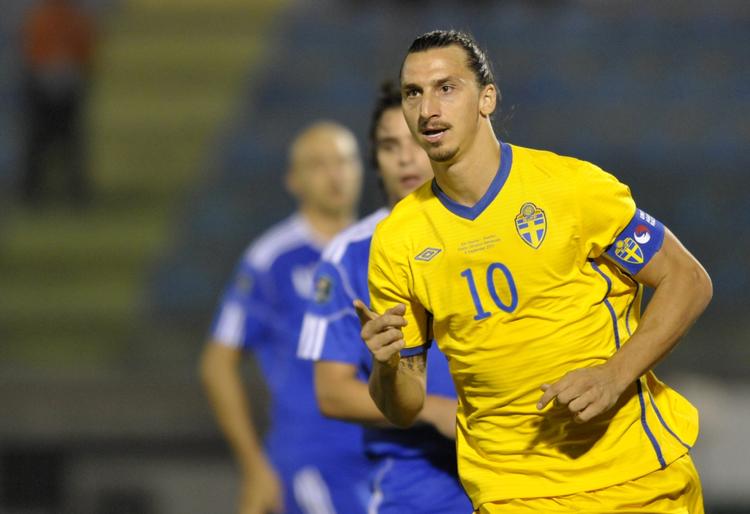 Træfsikker. Zlatan Ibrahimovic har scoret 28 gange i 67 landskampe. 