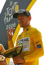 Svindler. Floyd Landis er allerede dømt for doping i forbindelse med Tour de France i 2006. 
