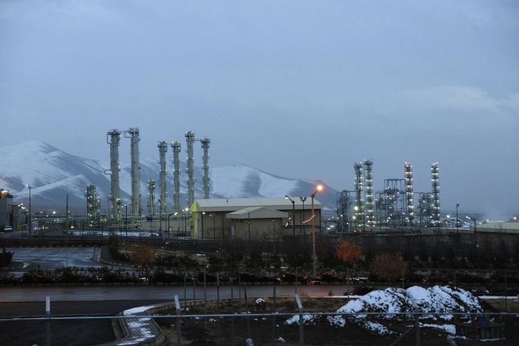 Krise. Irans atomanlæg - her en reaktor nær byen Arak - vækker harme blandt vestlige lande. 