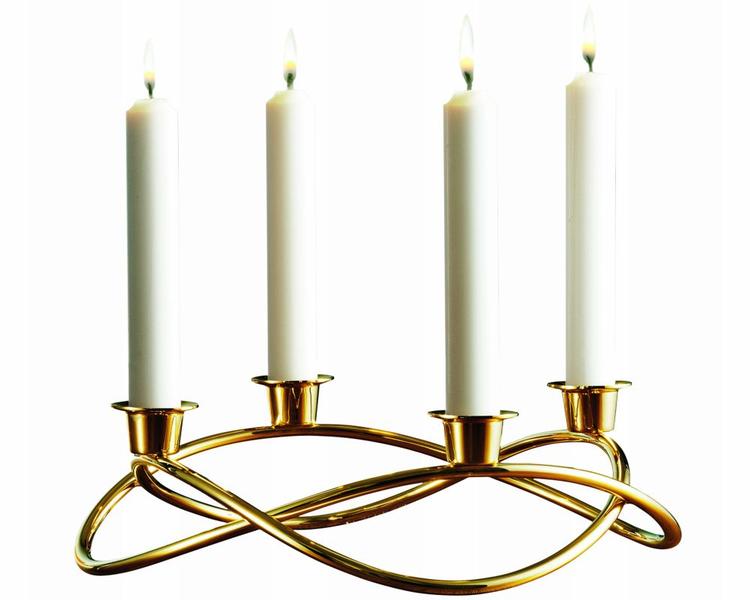 Advent. Georg Jensen-stagen blev designet af Maria Berntsen i 2003. 