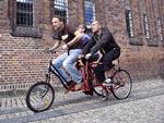 sludretur. Lån en samtalecykel i Cykelkulturhuset. Ifølge leder Lasse Schelde er huset til for »byens kreative, skabende cykelmiljø, hvor folk har en åben tilgang til, hvad en cykel er«. 