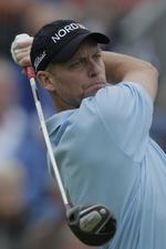 velspillende. Med en runde i 64 slag rykkede Anders Hansen 49 pladser frem i Singapore Open. 