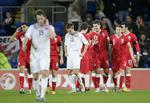 1-0. Wales kom tidligt foran mod Norge på en scoring af Sam Vokes. 