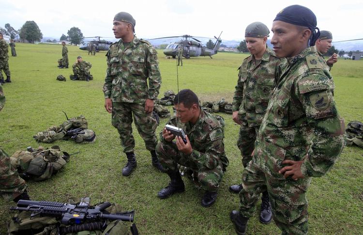 Mission. Colombianske soldater puster ud oven på operationen, der dræbte Farc-leder Alfonso Cano. 