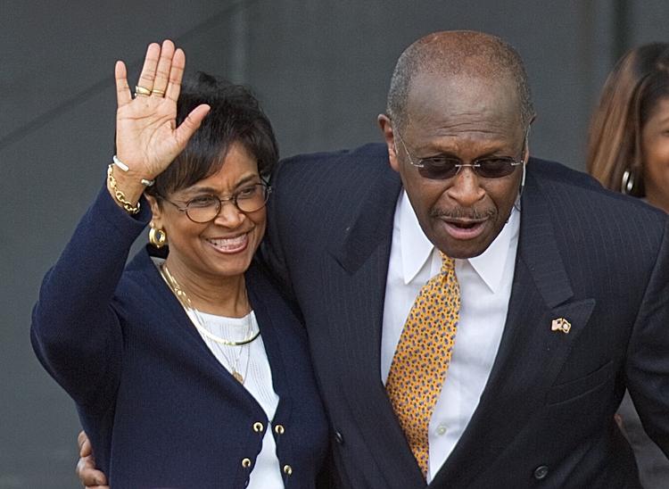 ÆGTEPAR. Gloria  og Herman Cain har været gift i mere end 43 år. 