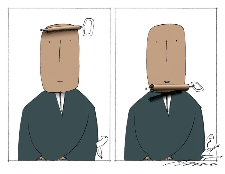 Tegning: Per Marquard Otzen. 