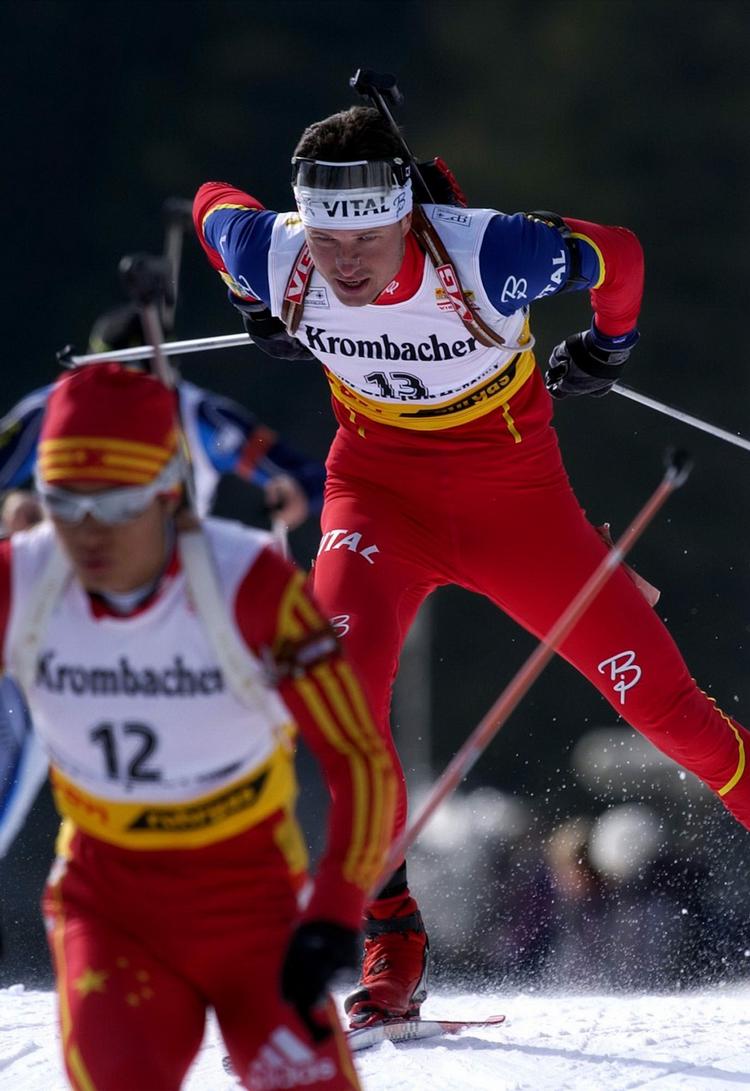 Medaljesluger. Frode Andresen har bl.a. også vundet en VM-titel. Det var i 2000, hvor han snuppede guldet i 10 km sprint. 