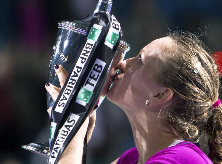 trofæer. Med Wimbledontrofæet blandt de titler, som Petra Kvitova vandt i 2011, blev tjekken Årets Spiller hos WTA. 