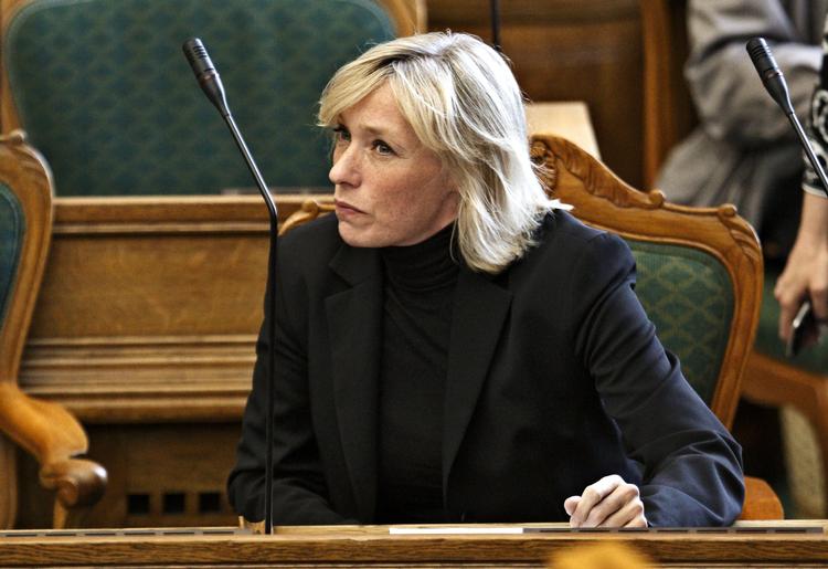 Undersøgt. Henriette Kjærs privatøkonomi var et emne, som Skatteministeriets topchef, Peter Loft, interesserede sig for. 