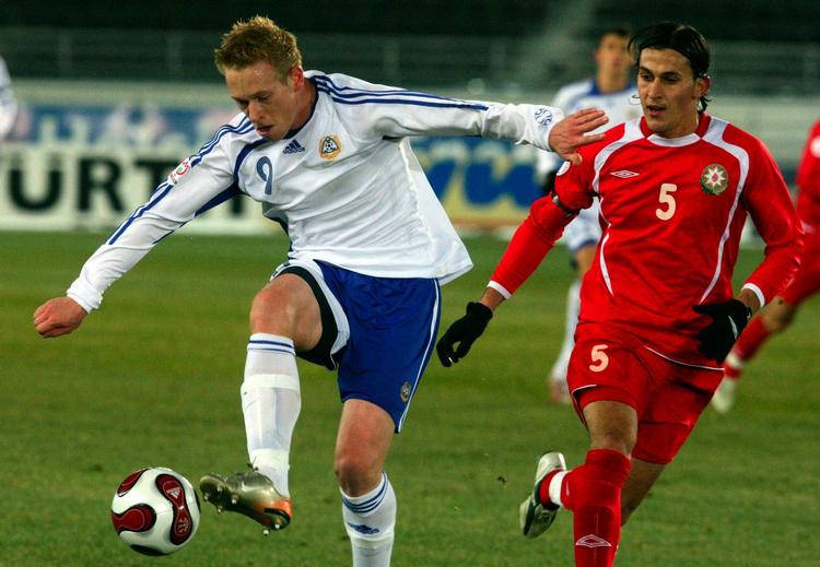 profilen. Mikael Forssell (tv.) er det mest kendte navn på det finske landshold, efter Jari Litmanen, Sami Hyypiä og Jussi Jääskeläinen er forsvundet. 