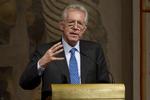 Problemer. Mario Monti kæmper i øjeblikket for at få en ny regering på plads, mens renten ser slem ud. 