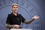 Afstand. På dagens pressemøde gjorde statsminister Helle Thorning-Schmidt (S) det klart, at hun ikke længere selv er hovedpersonen i sin egen skattesag. 