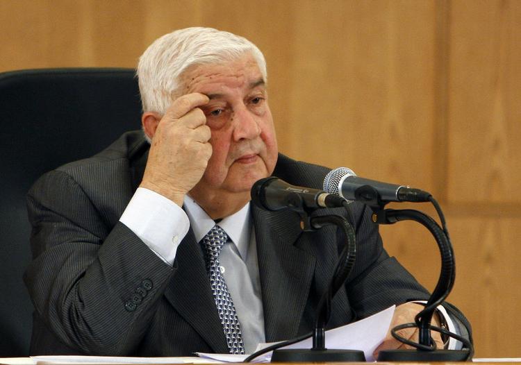 Presset. Den syriske udenrigsminister, Walid al-Moallem, har fået en hel del mere at tænke over den seneste uges tid. 