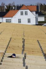 NYBYGGERI. Svanemærke-bebyggelse ved Herfølge syd for køge. (Arkivfoto) 