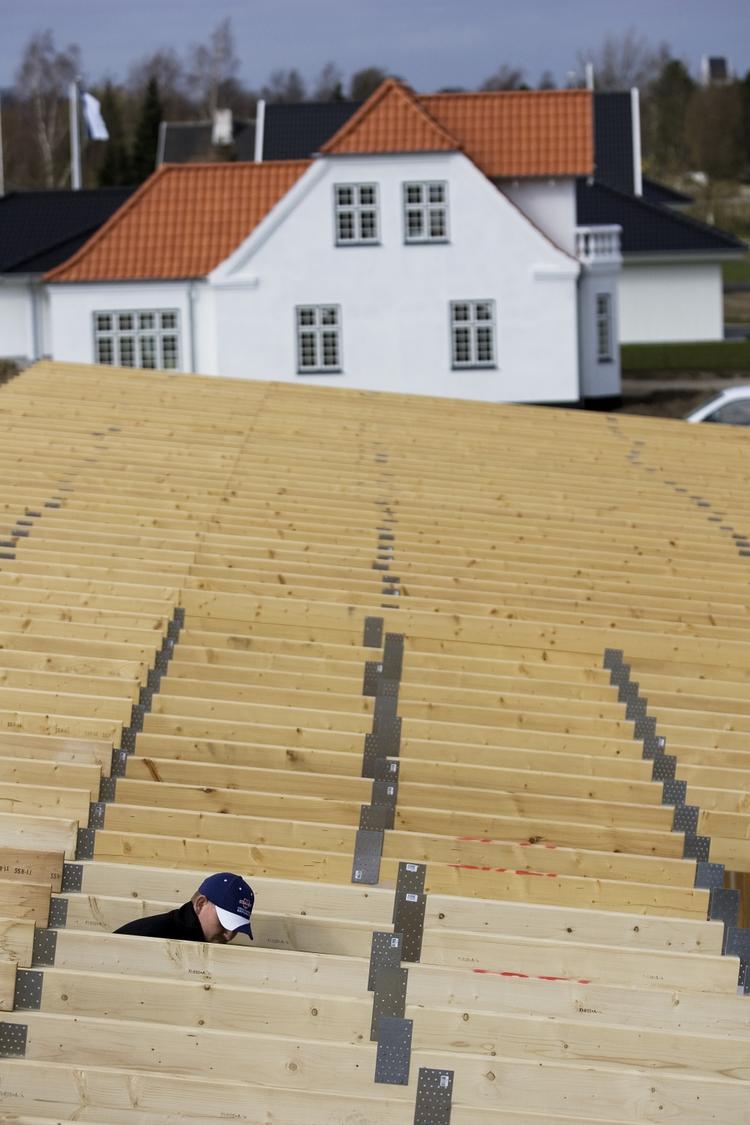 NYBYGGERI. Svanemærke-bebyggelse ved Herfølge syd for køge. (Arkivfoto) 