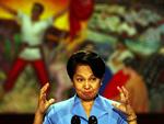 beskyldt. Filippinernes præsident fra 2001-2010, Gloria Macapagal Arroyo, afviser beskyldninger om, at hun ved kongresvalget i 2007 skulle have fiflet med stemmerne til fordel for sine egne kandidater. 