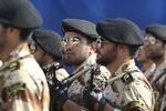 MILITÆRØVELSE. En storstilet øvelse skal teste Irans evne til at forsvare sig mod angreb. Den har bl.a. deltagelser af enheder fra regimets såkaldte revolutionsgarde. 