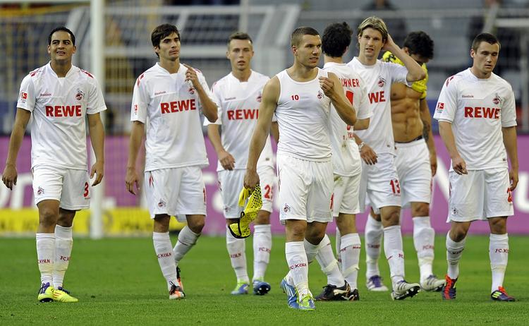 øhhh. FC Köln-spillerne måtte tage hjem med uforrettet sag i dag. 