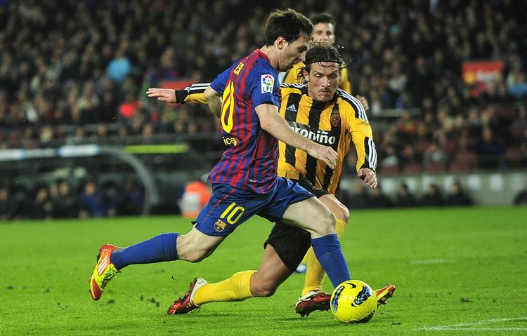 Stjerne. Lionel Messi var - igen, igen, igen - i hopla. 