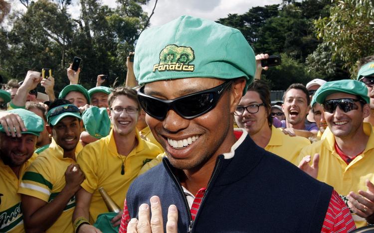 afgørelsen. Lige som for to år siden vandt Tiger Woods singlen, der afgjorde President's Cup. 