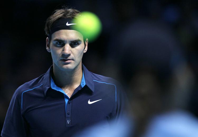 vinder. I sin første kamp i London vandt Roger Federer for anden gang på kort tid over Jo-Wilfried Tsonga. 