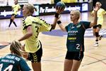 slut. Sofie Bloch Sørensen forsøger sig fra distancen for SK Aarhus i en kamp mod topholdet Viborg HK. 