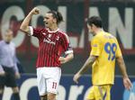 Prestigeduel. Zlatan (t.v.) og Milan er ligesom Barcelona allerede klar til 1/8-finalerne. 