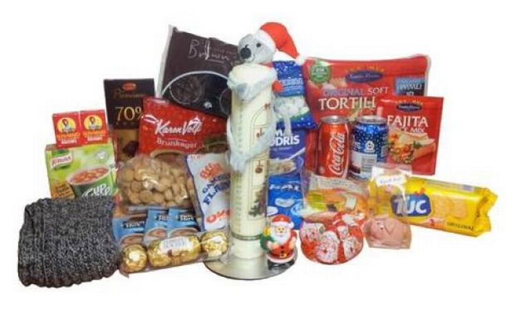Hygge. Netsiden framor.dk tilbyder alle salgs omsorgspakker. Her er det en pakkekalender specielt designet til drenge. 