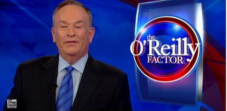 Nyhedskiks. Et af de mest populære programmer på Fox News er 'The O'Reilly Factor' med Bill O'Reilly. Hver eneste hverdagsaften forvirrer han seerne. Skærmdump fra foxnews.com. 